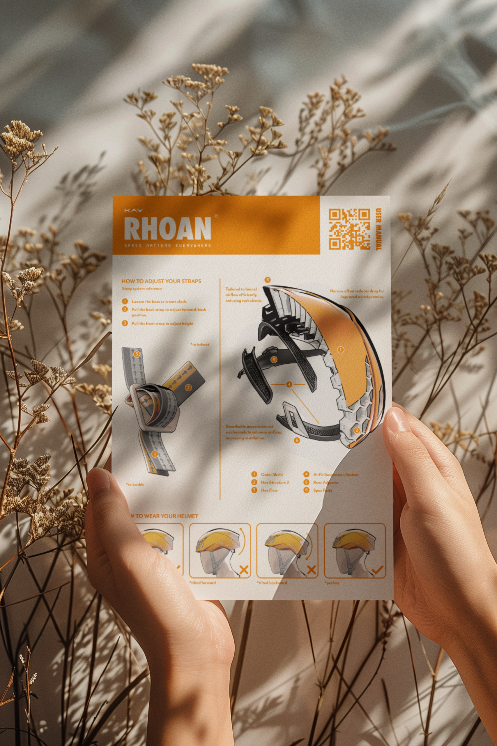Product Diagram Flier Design