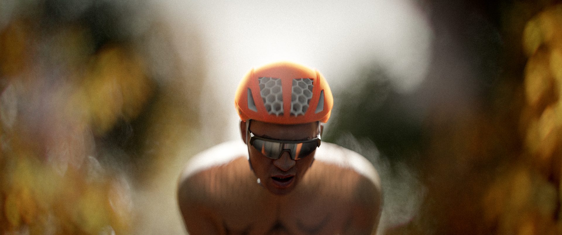 Hi-Vis Helmet Product Launch Visuals