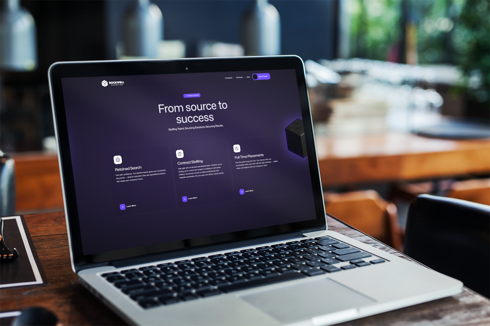 Rockwell Sourcing – Brand Identity & Job Portal Experience